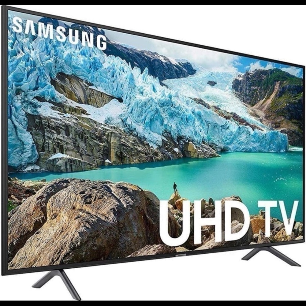 hairline corner crack Samsung55" Class 4KUltra HDTV 6' HDMI Cable RU7100 7series - Picture 4 of 13